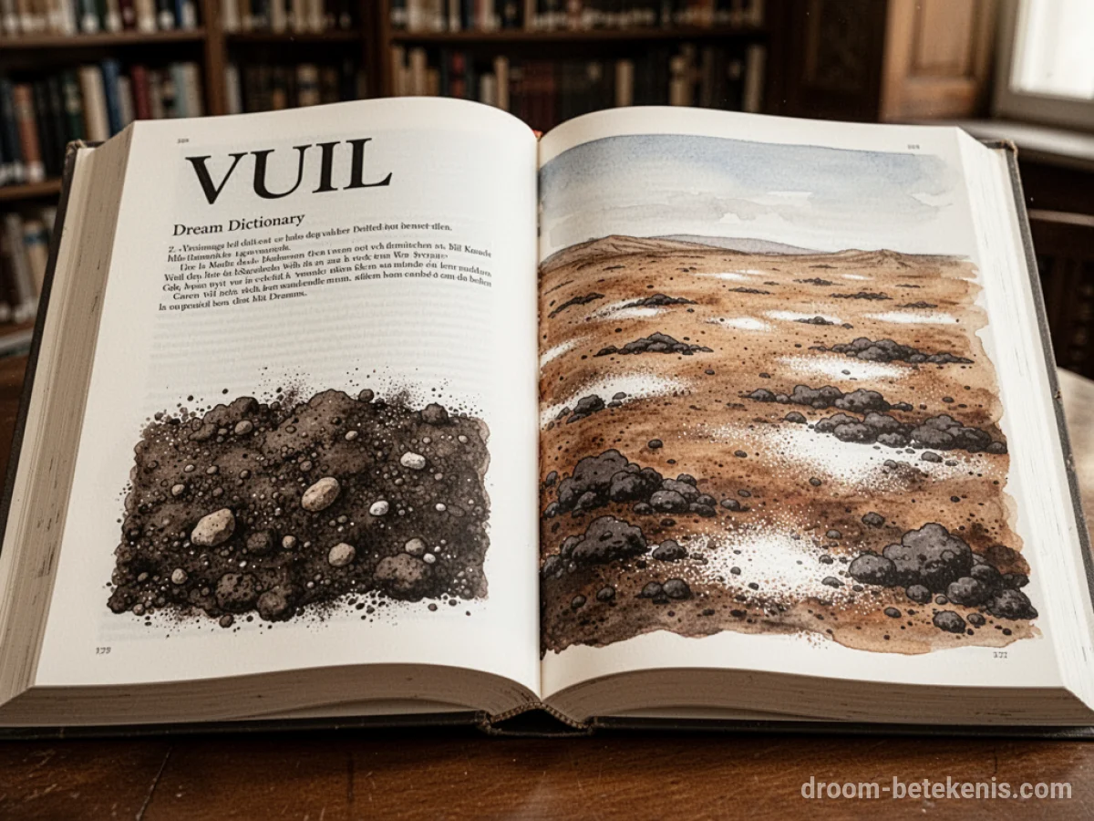 Algemene betekenis: het droomsymbool Vuil - Archetypen en symboliek