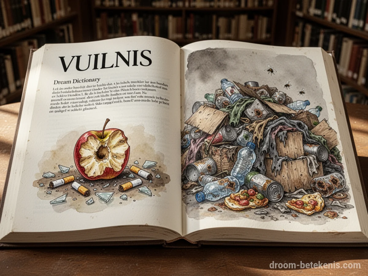Algemene betekenis: het droomsymbool Vuilnis - Archetypen en symboliek