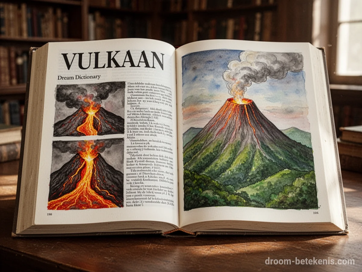 Algemene betekenis: het droomsymbool Vulkaan - Archetypen en symboliek