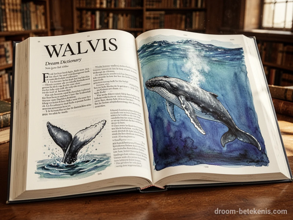 Algemene betekenis: het droomsymbool Walvis - Archetypen en symboliek
