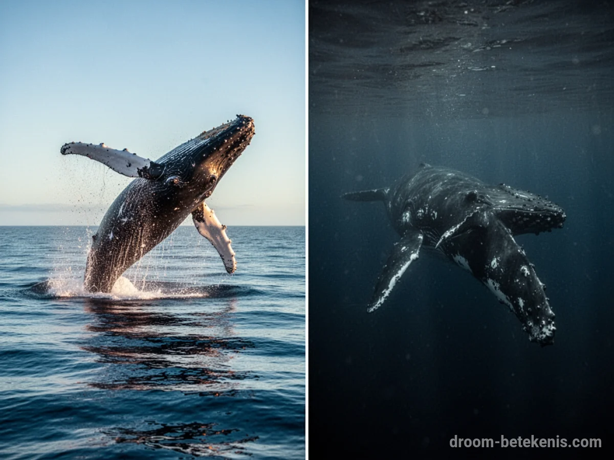 Gedetailleerde droominterpretatie: Verschillende scenario's met Walvis in de droom
