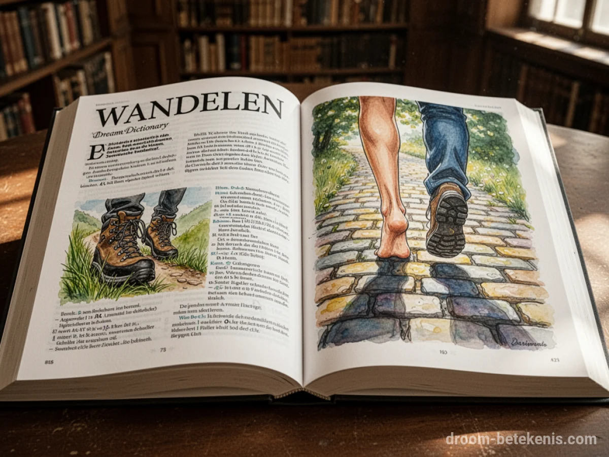 Algemene betekenis: het droomsymbool Wandelen - Archetypen en symboliek