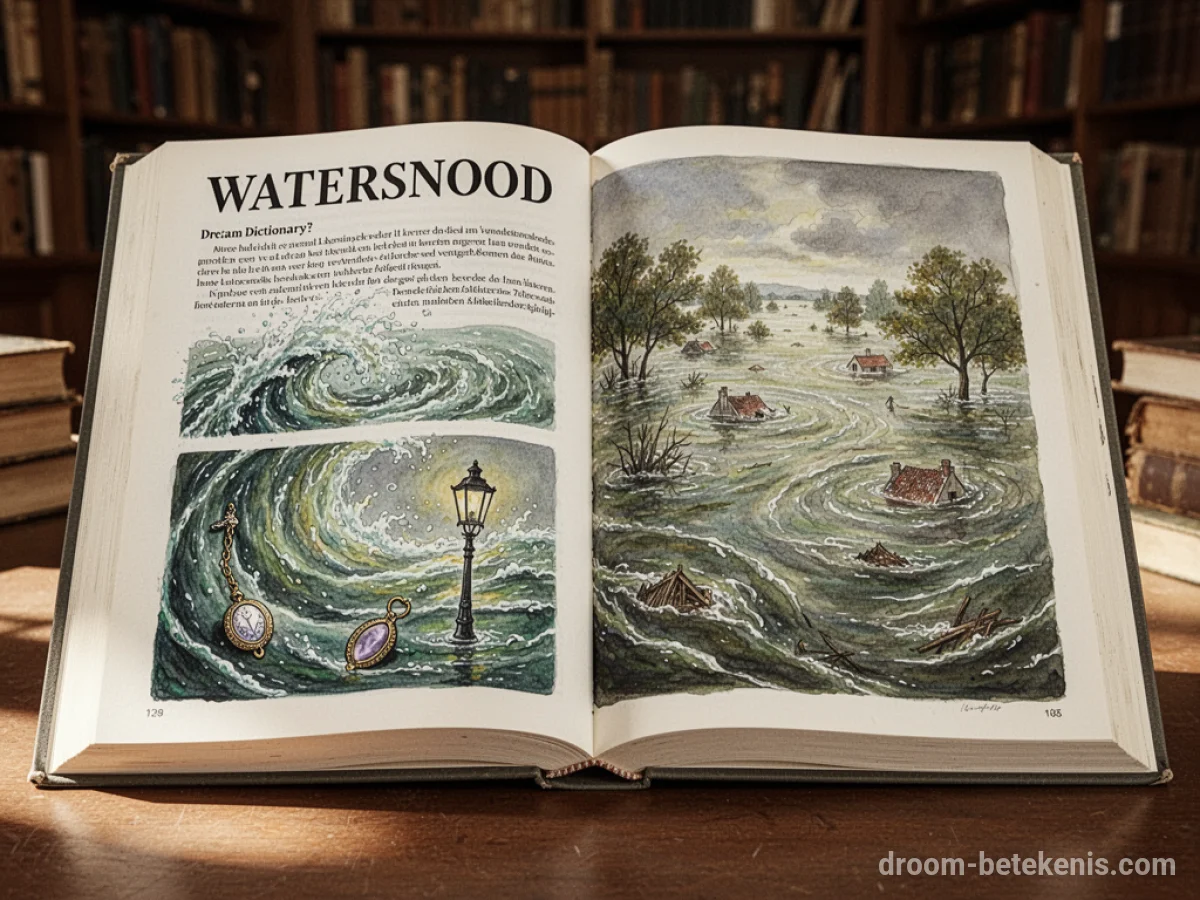 Algemene betekenis: het droomsymbool Watersnood - Archetypen en symboliek