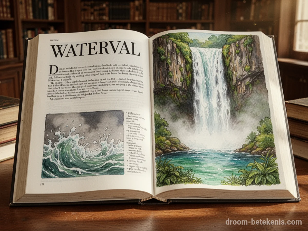 Algemene betekenis: het droomsymbool Waterval - Archetypen en symboliek
