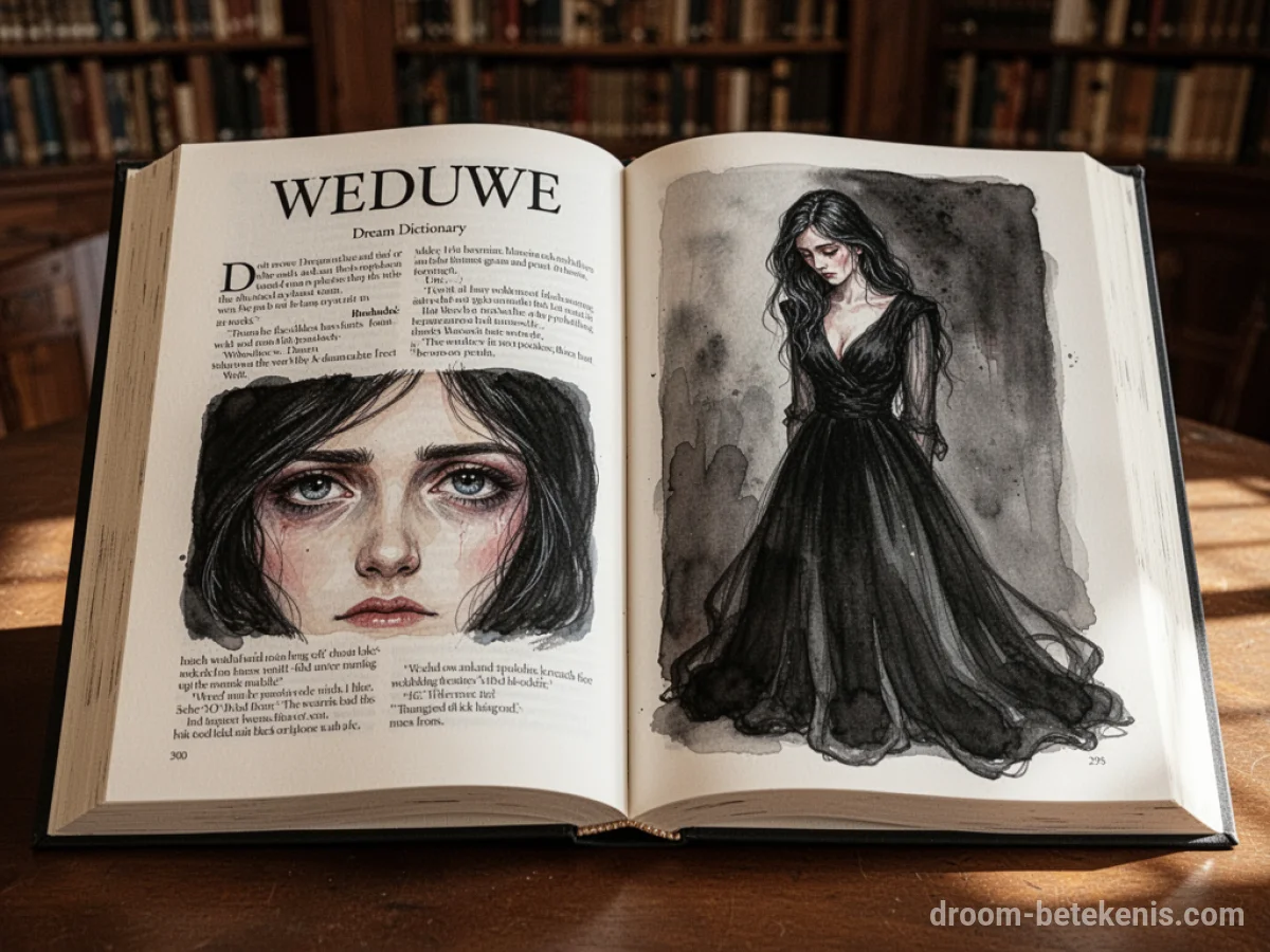Algemene betekenis: het droomsymbool Weduwe - Archetypen en symboliek