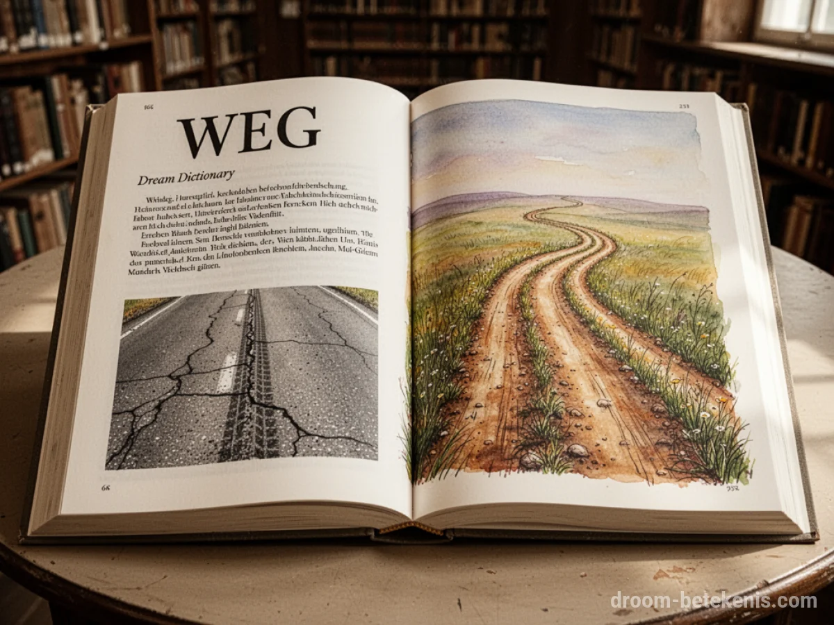 Algemene betekenis: het droomsymbool Weg - Archetypen en symboliek