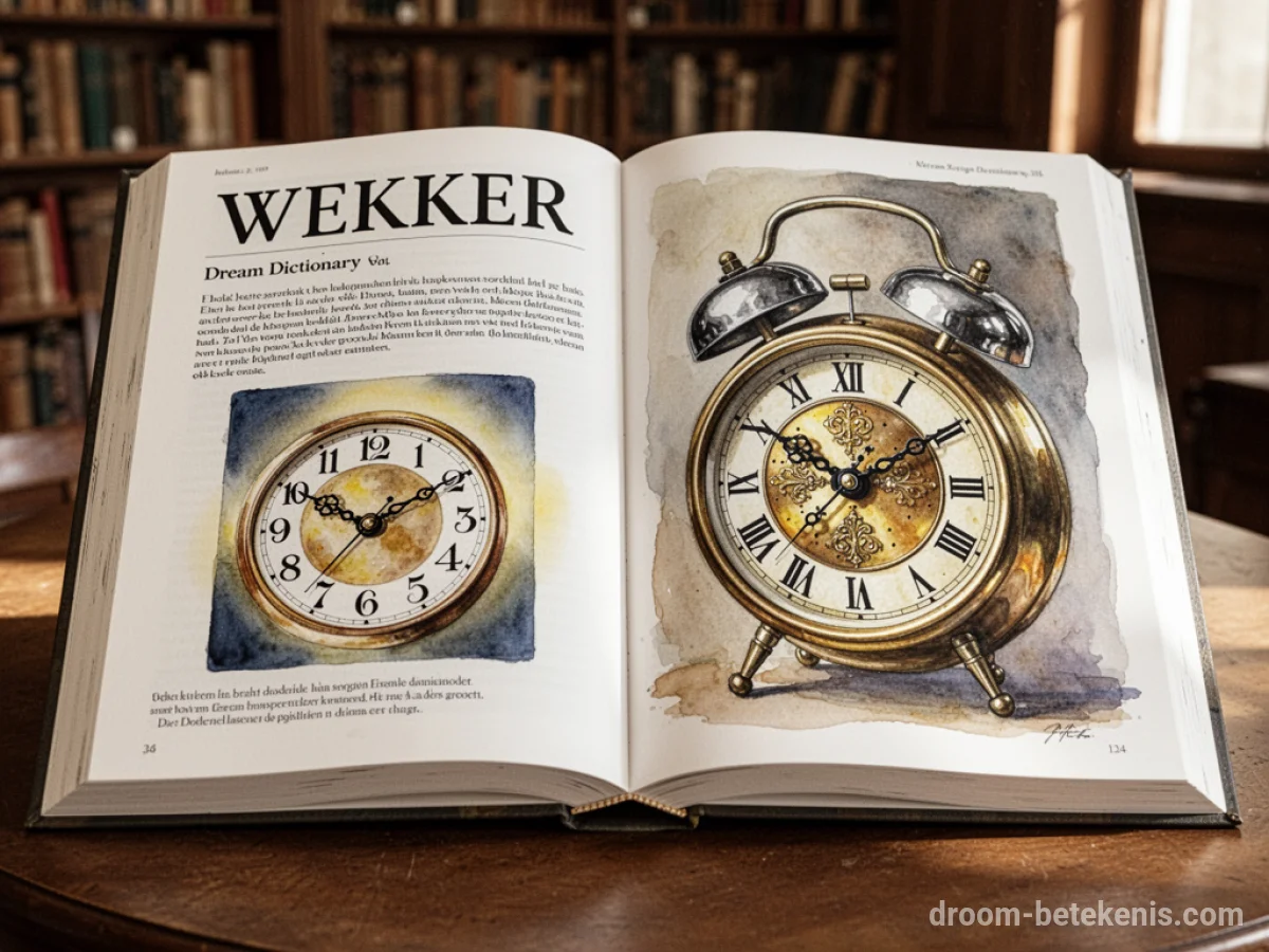 Algemene betekenis: het droomsymbool Wekker - Archetypen en symboliek