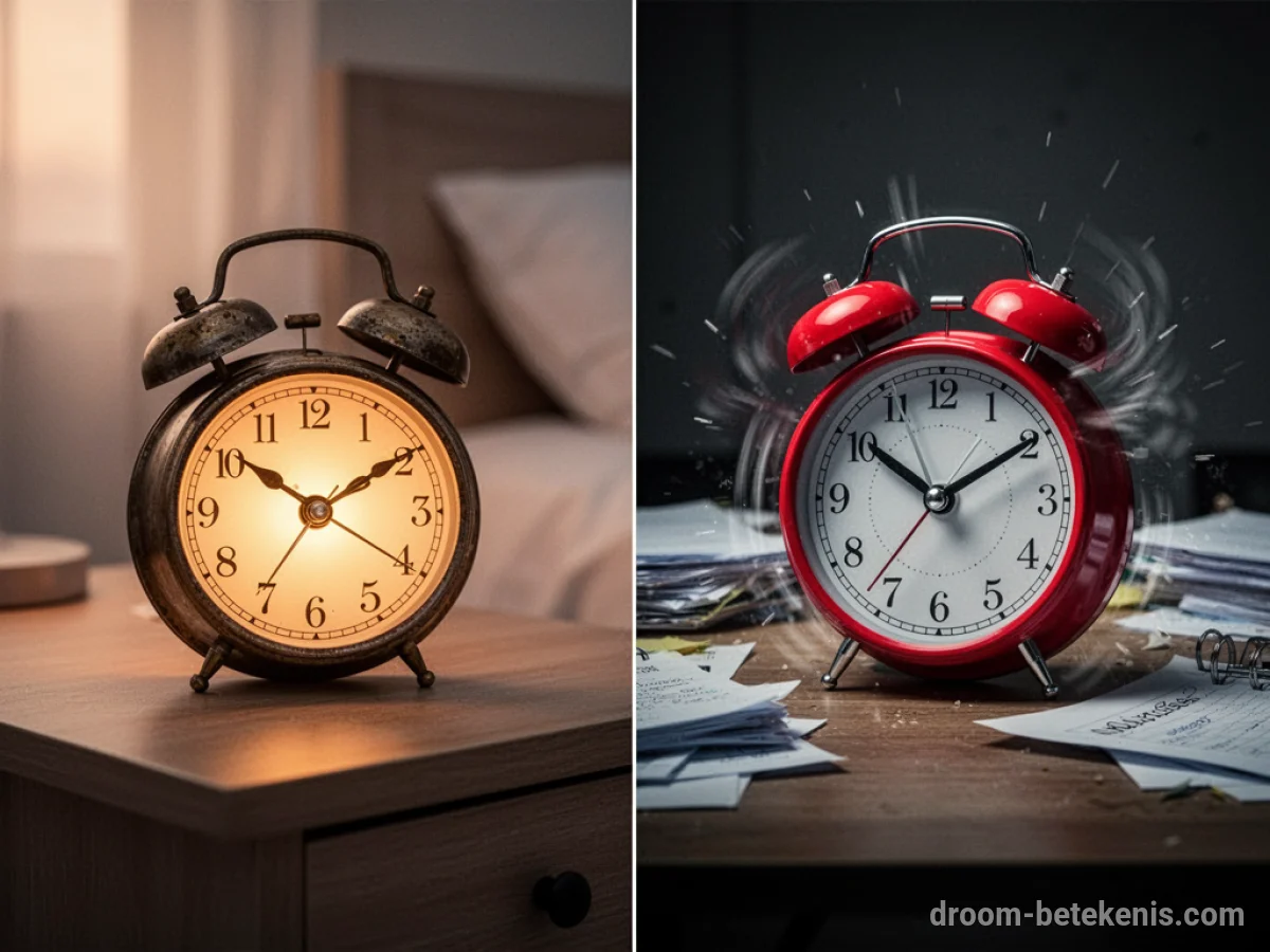 Gedetailleerde droominterpretatie: Verschillende scenario's met Wekker in de droom