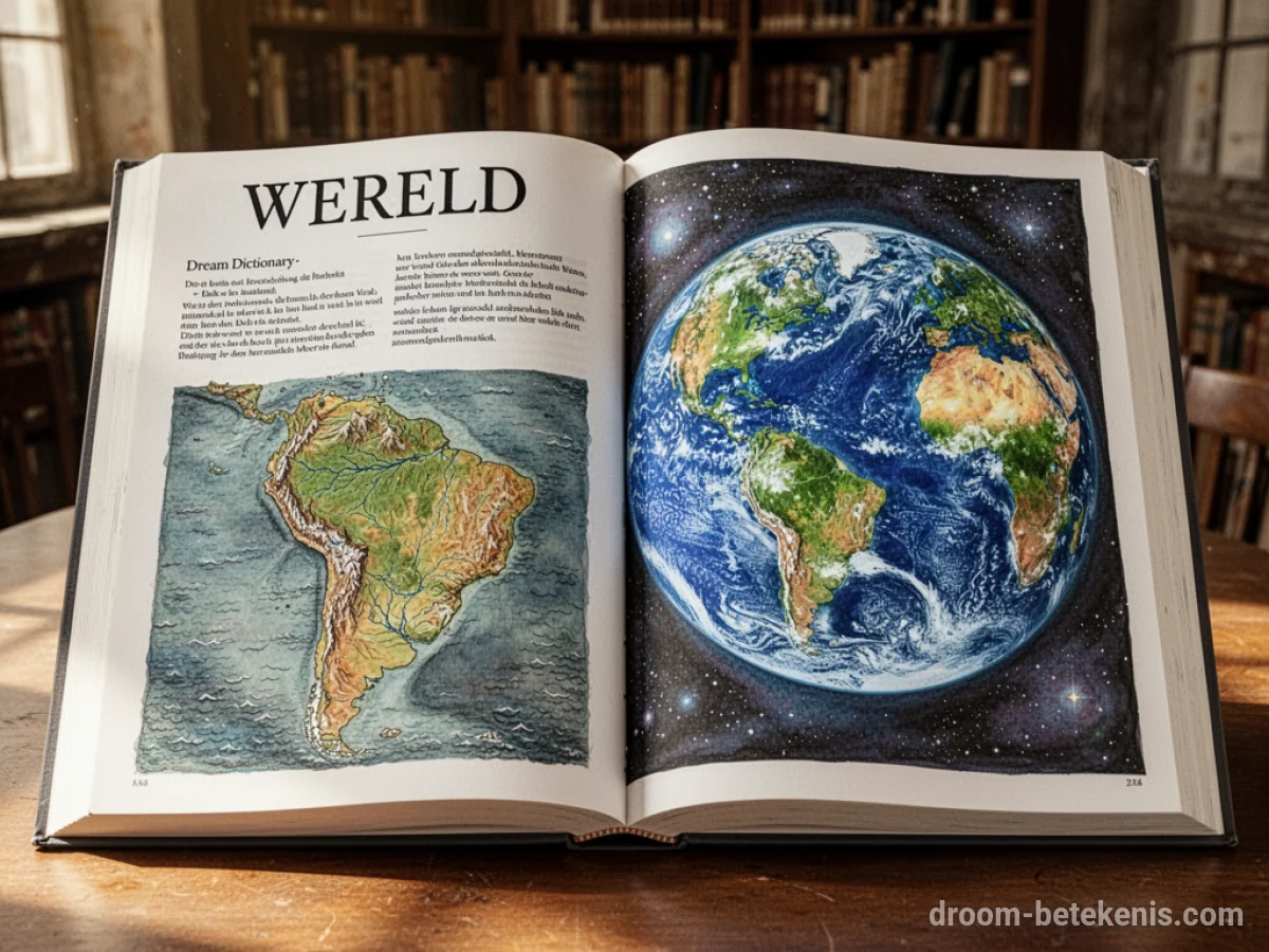 Algemene betekenis: het droomsymbool Wereld - Archetypen en symboliek
