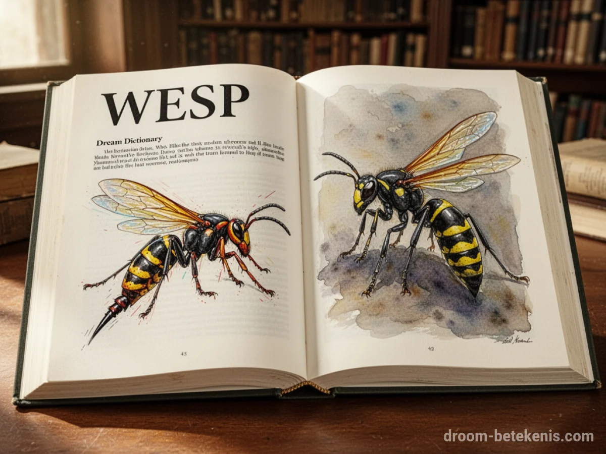 Algemene betekenis: het droomsymbool Wesp - Archetypen en symboliek