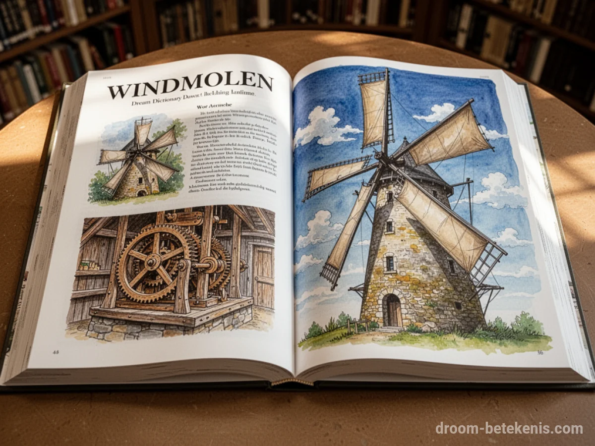 Algemene betekenis: het droomsymbool Windmolen - Archetypen en symboliek