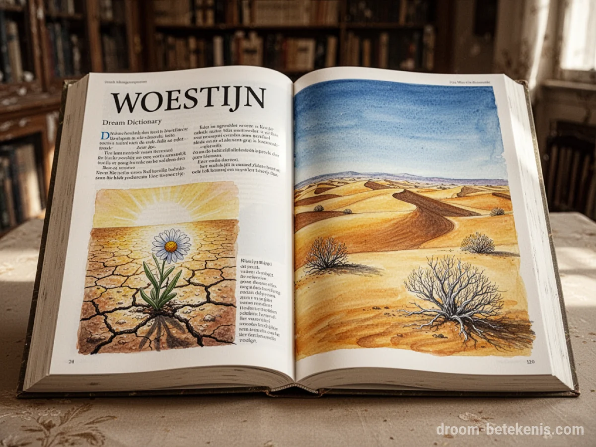 Algemene betekenis: het droomsymbool Woestijn - Archetypen en symboliek