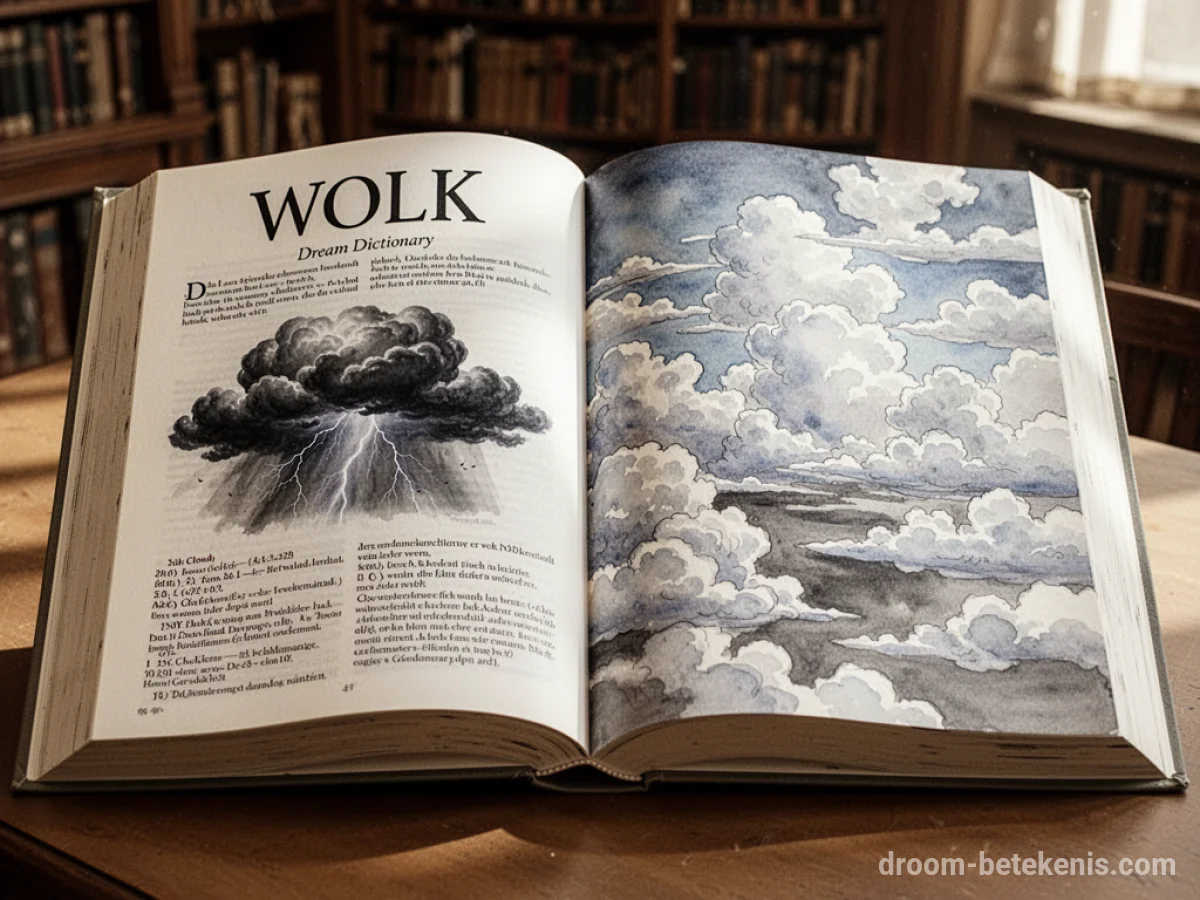 Algemene betekenis: het droomsymbool Wolk - Archetypen en symboliek