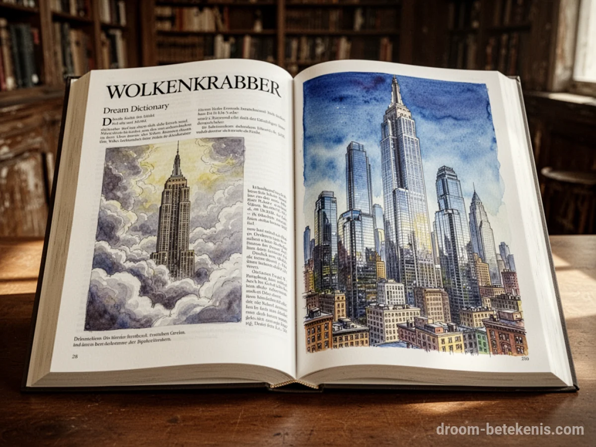 Algemene betekenis: het droomsymbool Wolkenkrabber - Archetypen en symboliek