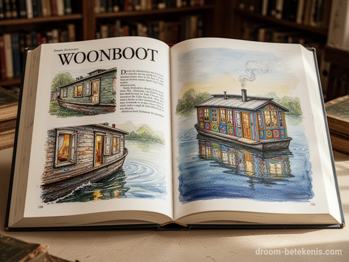 Algemene betekenis: het droomsymbool Woonboot - Archetypen en symboliek
