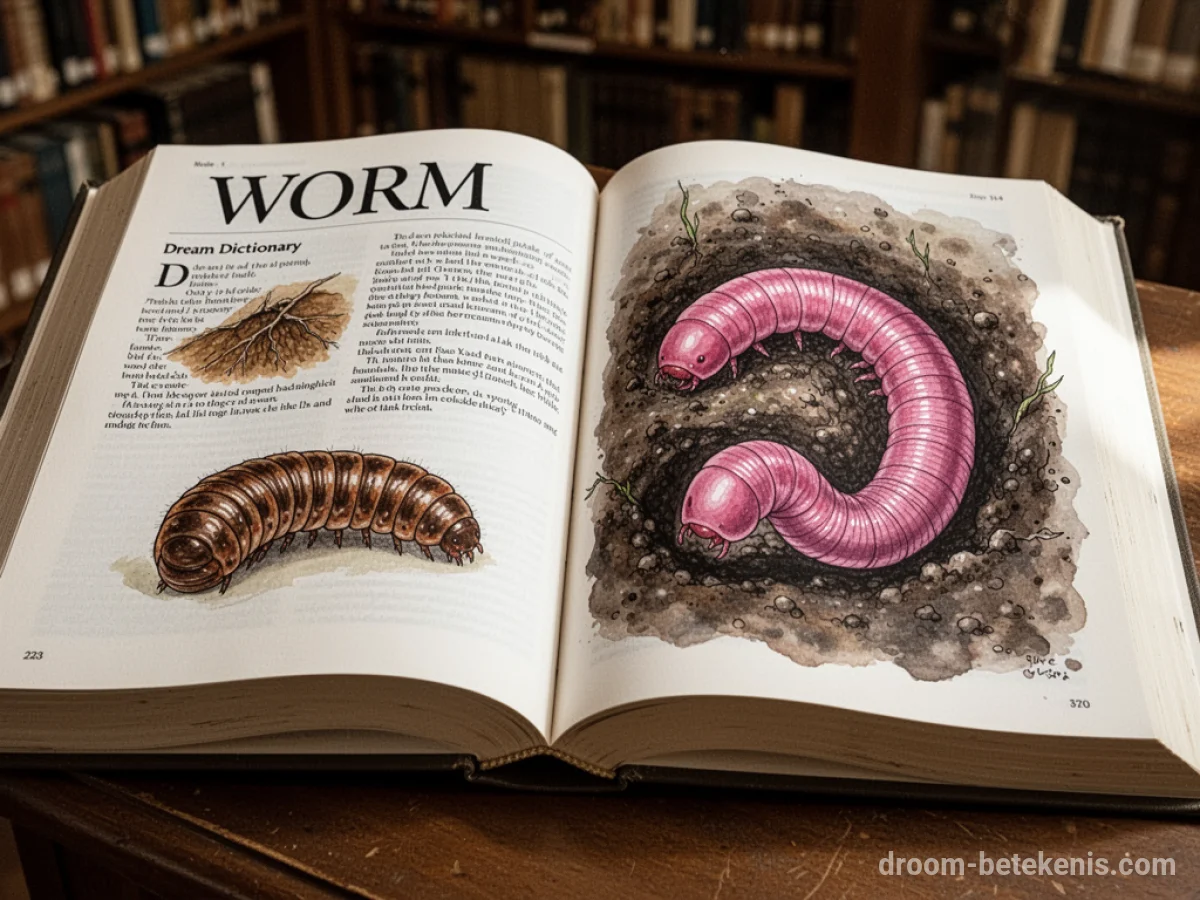 Algemene betekenis: het droomsymbool Worm - Archetypen en symboliek