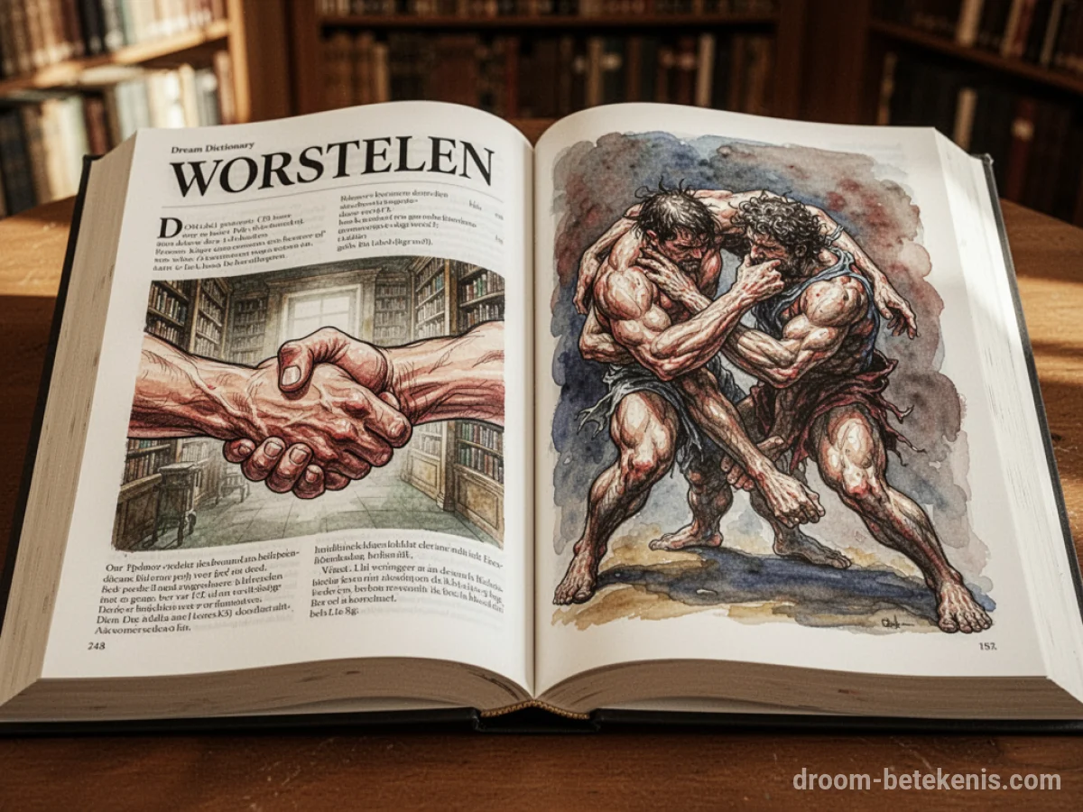 Algemene betekenis: het droomsymbool Worstelen - Archetypen en symboliek