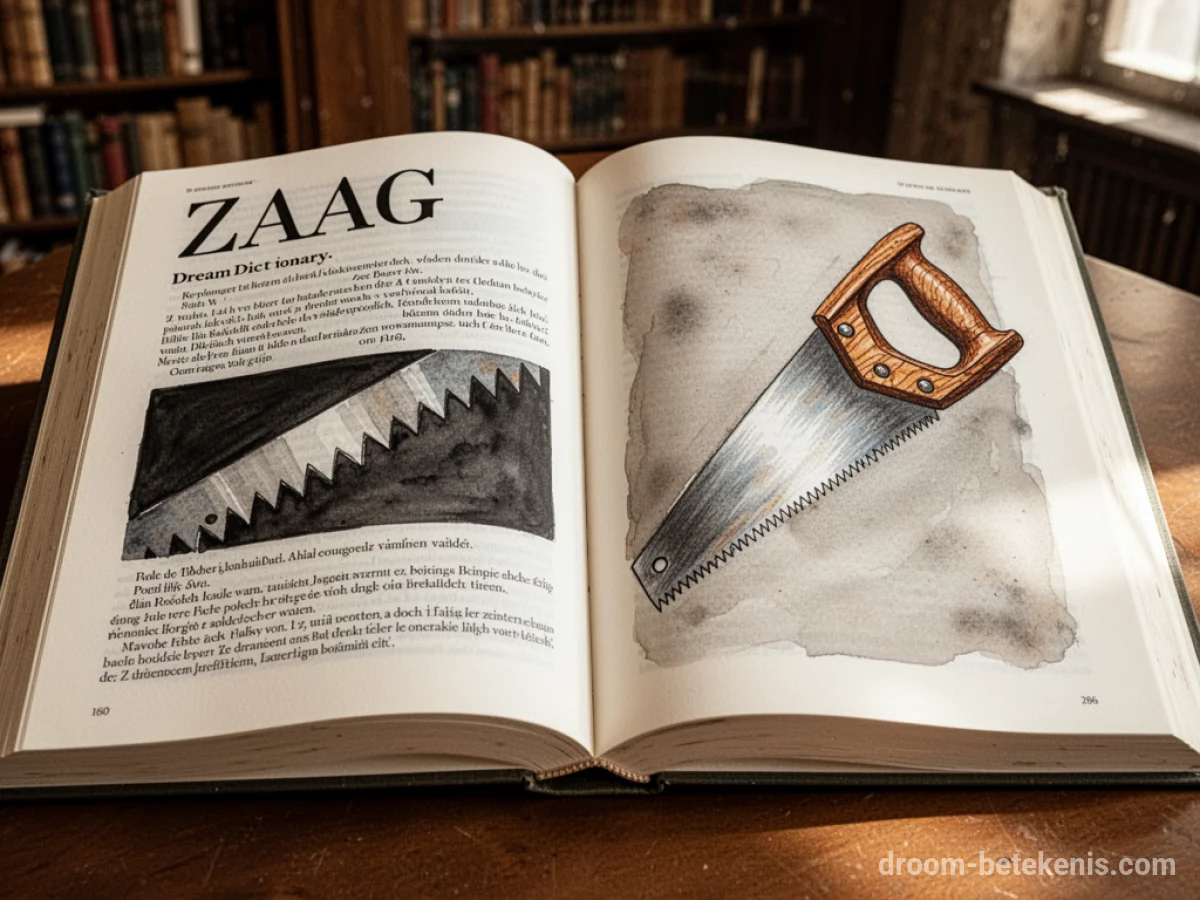 Algemene betekenis: het droomsymbool Zaag - Archetypen en symboliek