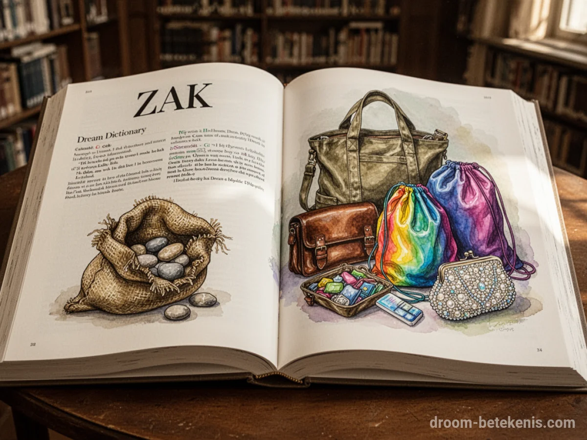 Algemene betekenis: het droomsymbool Zak - Archetypen en symboliek
