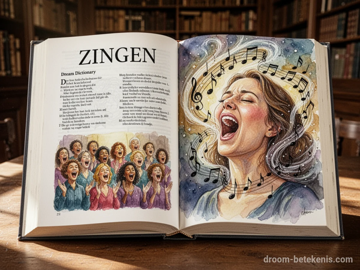 Algemene betekenis: het droomsymbool Zingen - Archetypen en symboliek