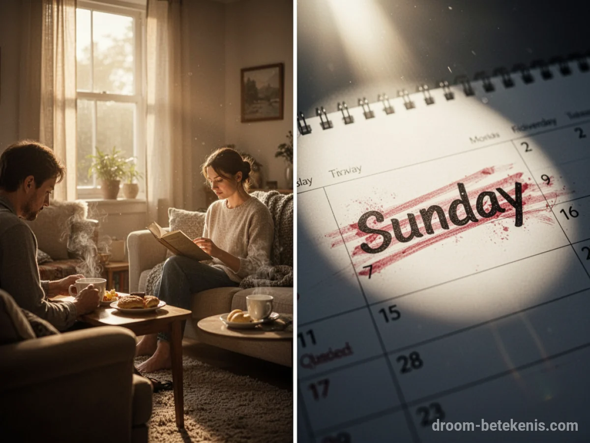 Gedetailleerde droominterpretatie: Verschillende scenario's met Zondag in de droom