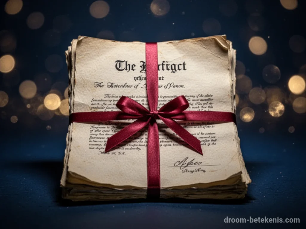 Dromen over Contract : betekenis en droominterpretatie