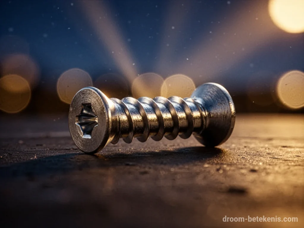 Dromen over Schroef : betekenis en droominterpretatie