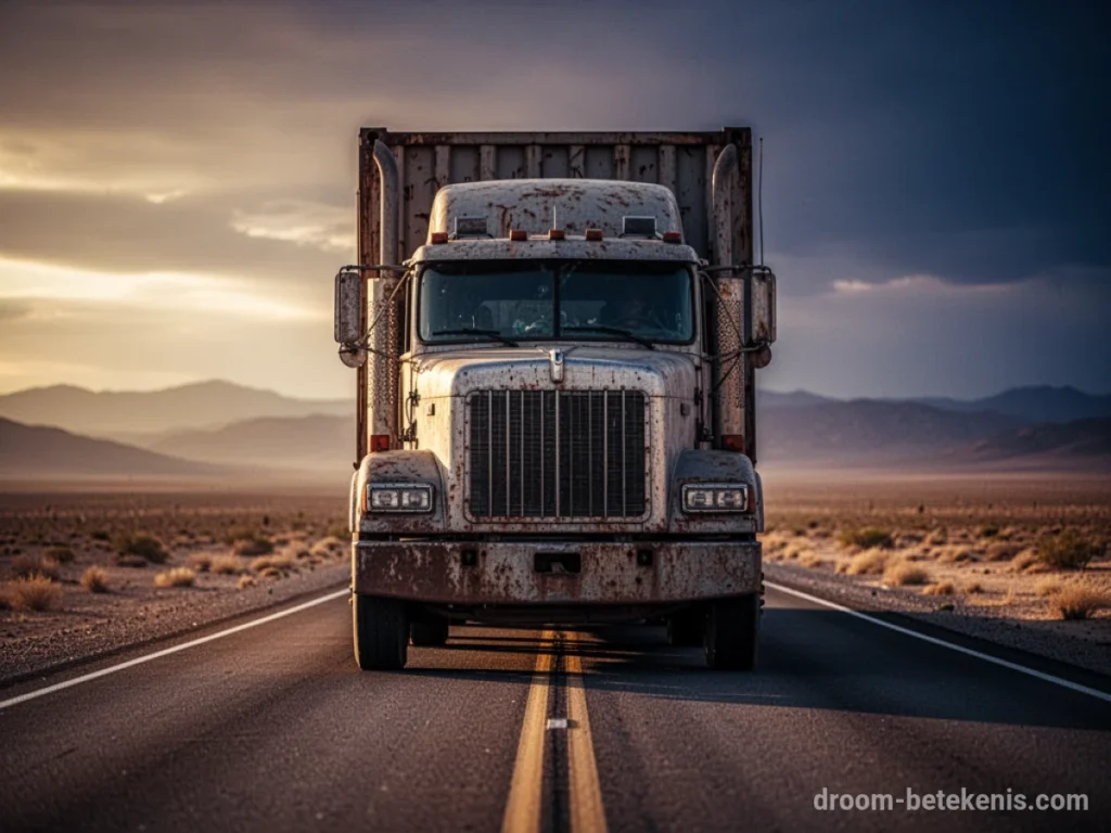 Dromen over Vrachtwagen : betekenis en droominterpretatie