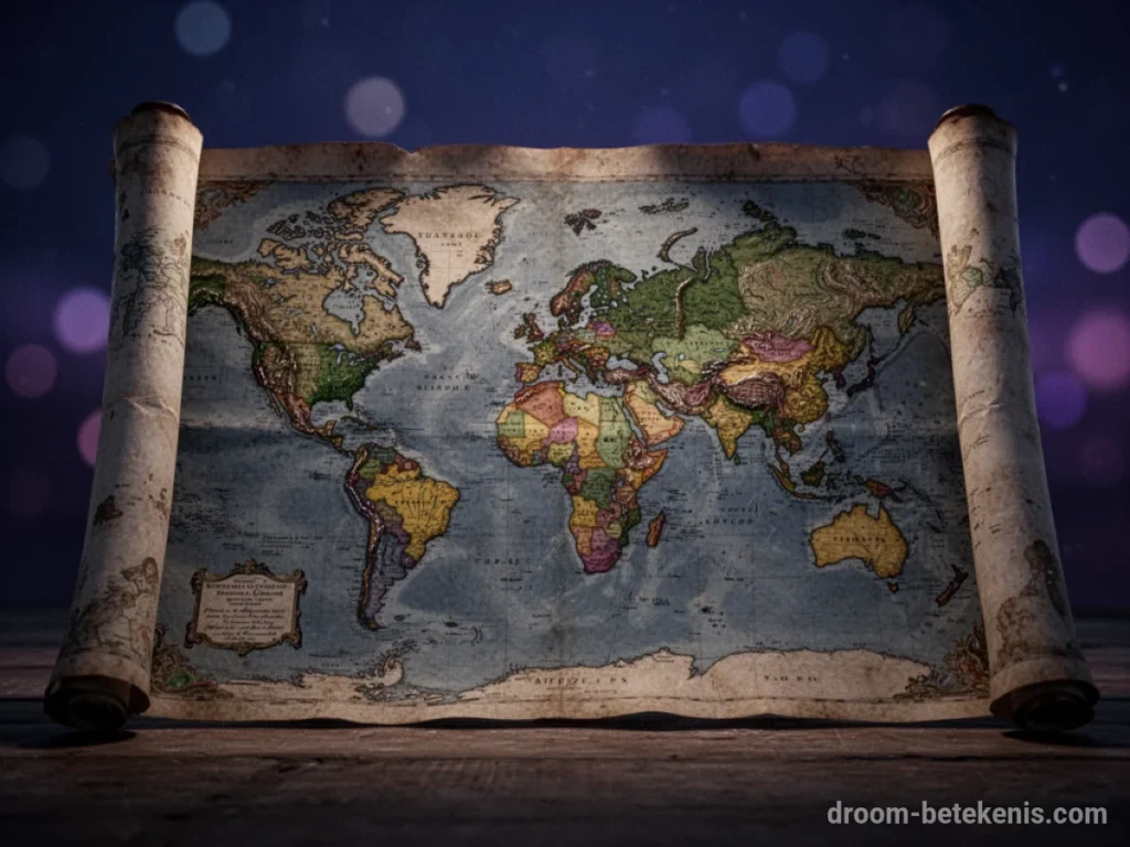Dromen over Wereldkaart : betekenis en droominterpretatie