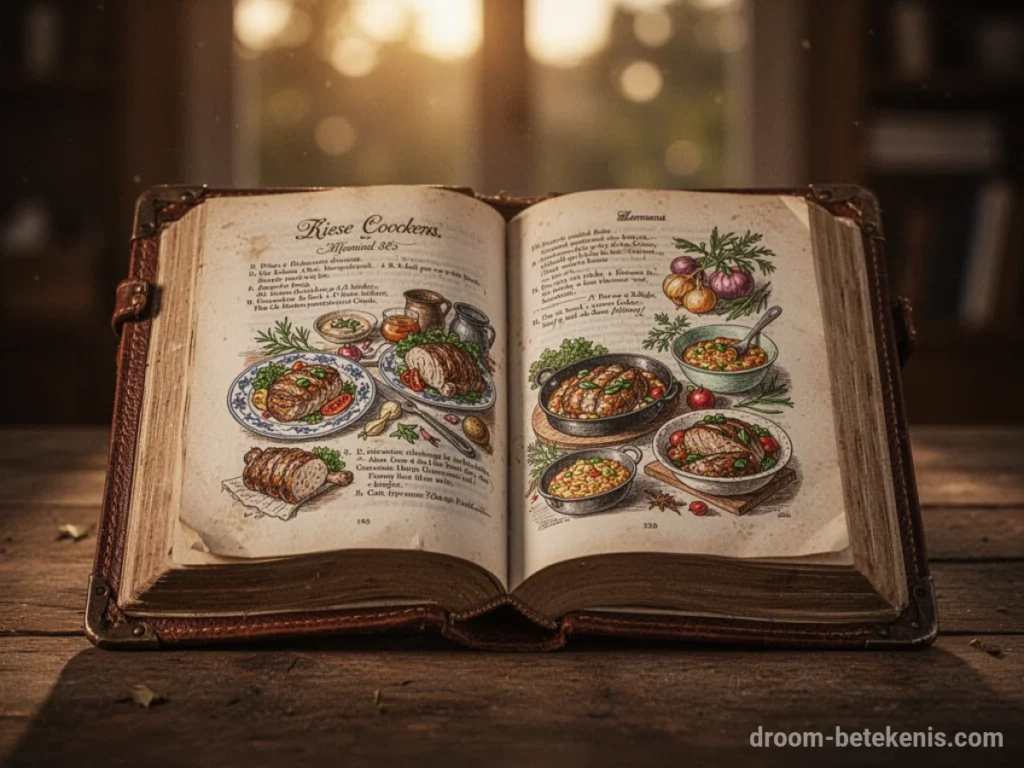 Dromen over Kookboek : betekenis en droominterpretatie