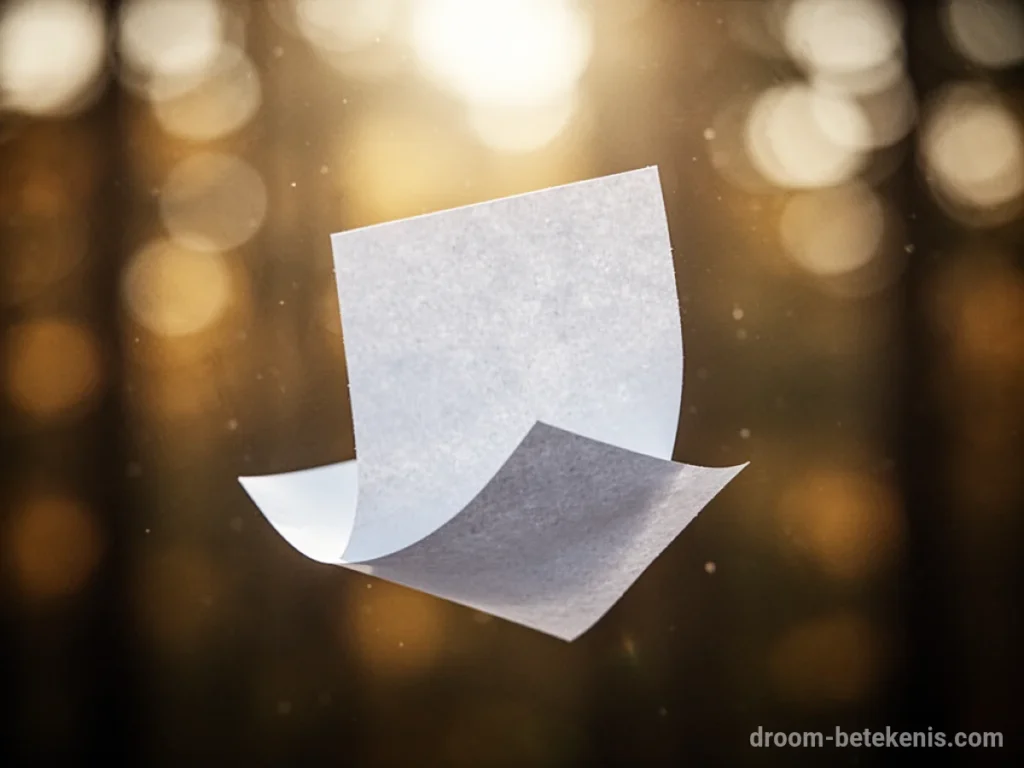 Dromen over Notitie : betekenis en droominterpretatie