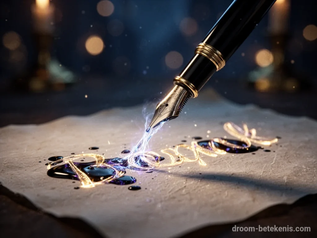 Dromen over Schrijven : betekenis en droominterpretatie