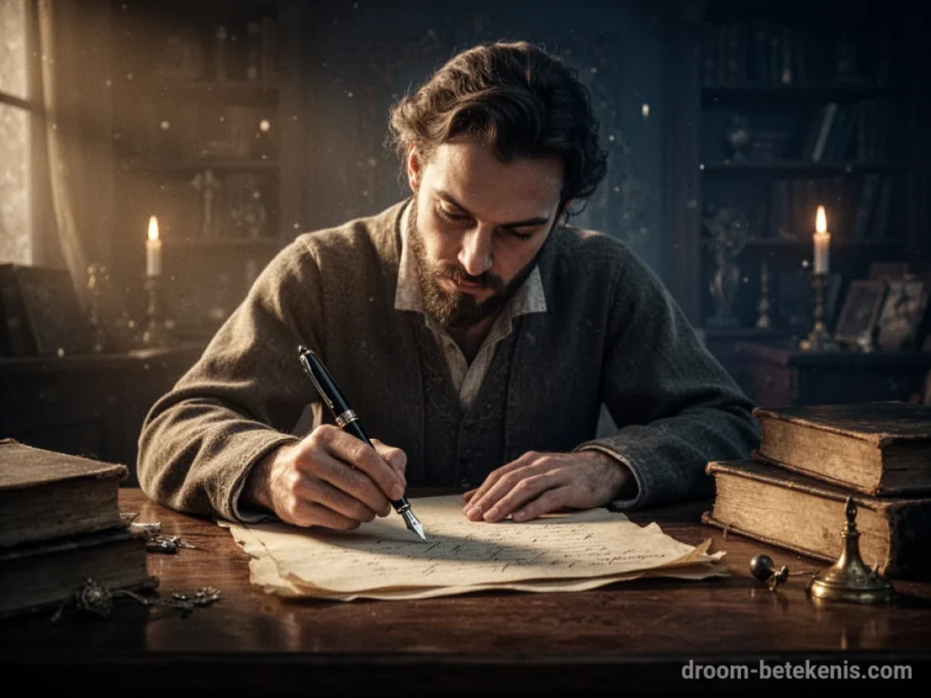 Dromen over Schrijver : betekenis en droominterpretatie