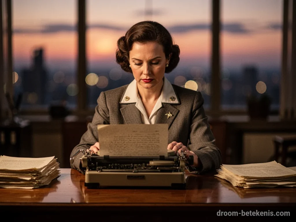 Dromen over Secretaresse : betekenis en droominterpretatie
