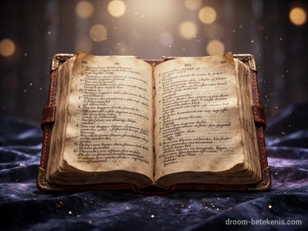 Dromen over Woordenboek : betekenis en droominterpretatie
