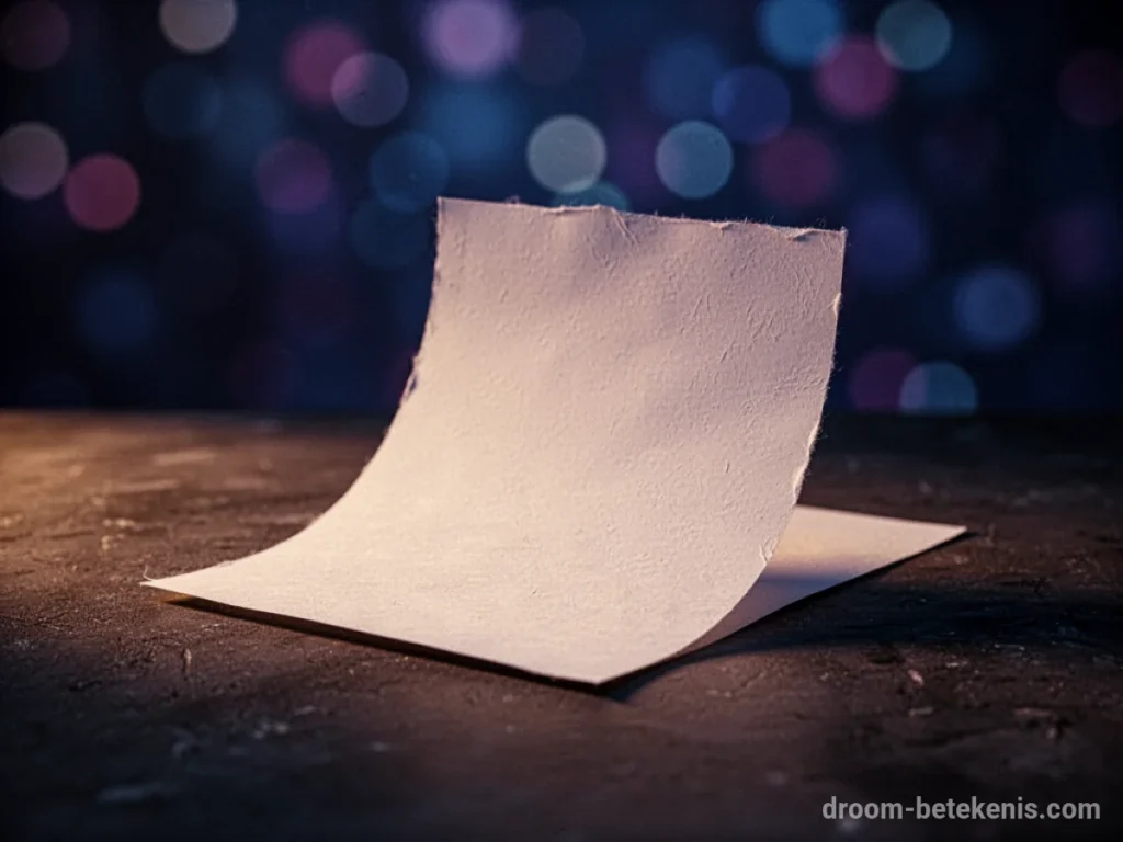 Dromen over Papier : betekenis en droominterpretatie