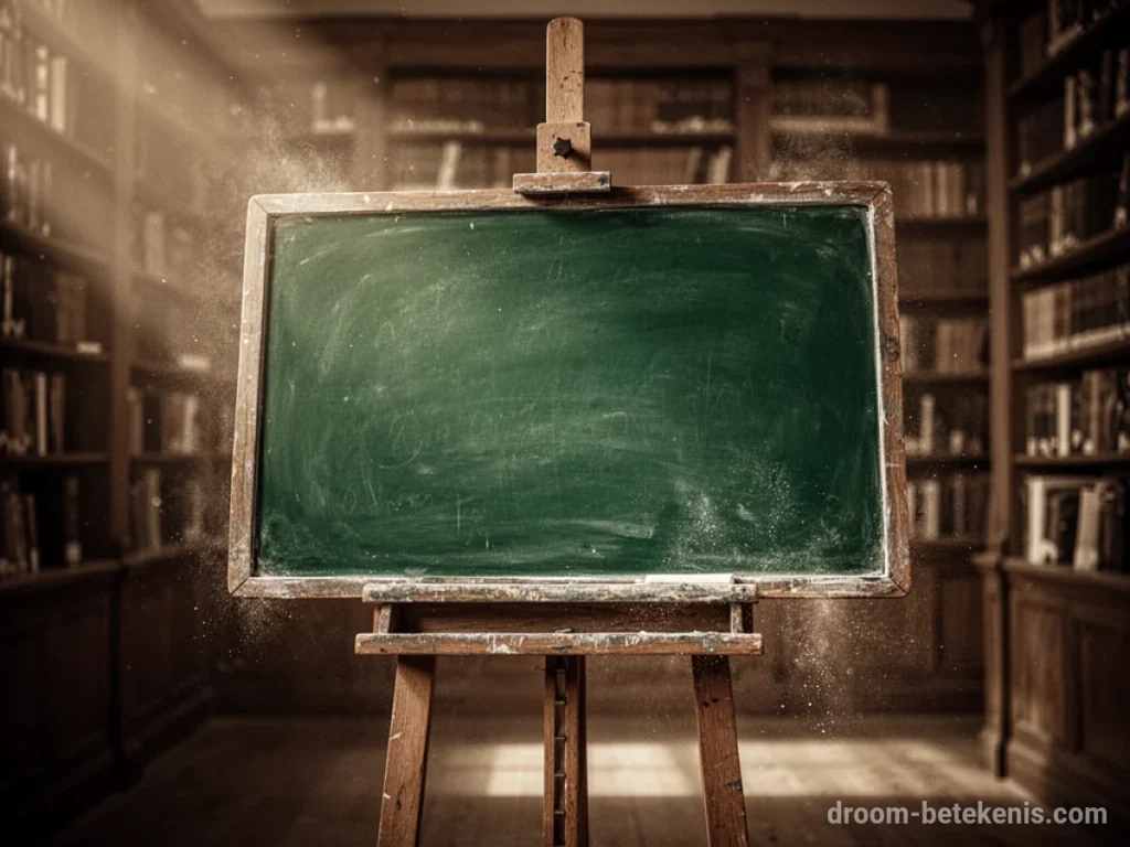 Dromen over Schoolbord : betekenis en droominterpretatie
